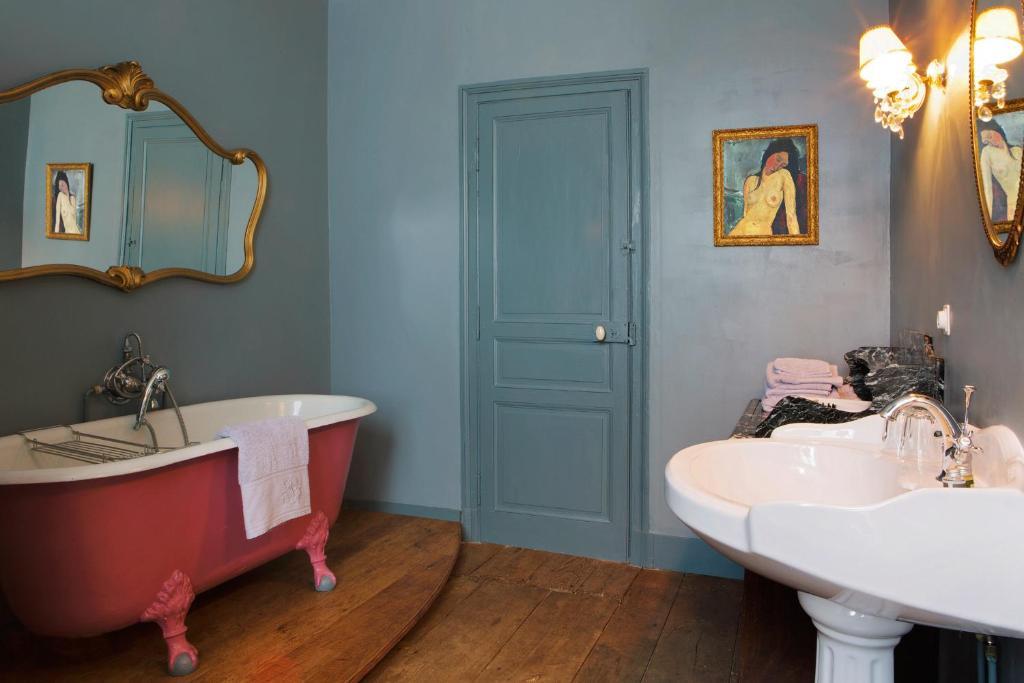 Bed and Breakfast Abbaye Du Palais Thauron Camera foto