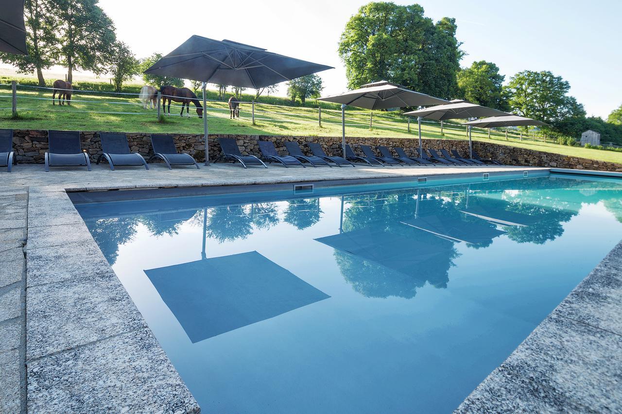Bed and Breakfast Abbaye Du Palais Thauron Esterno foto